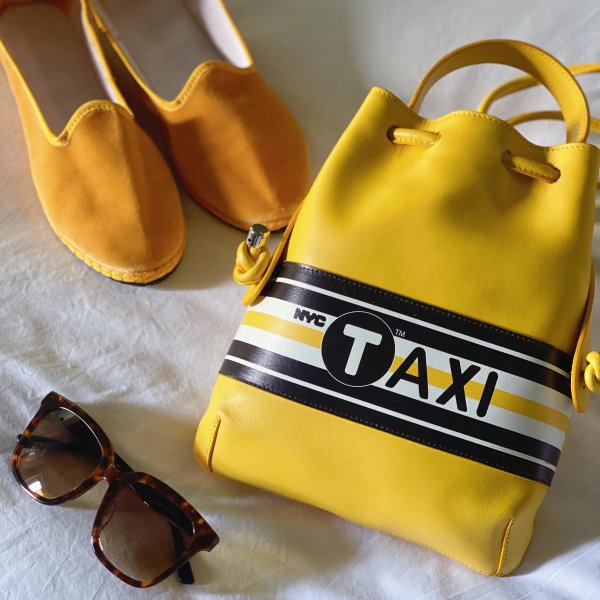 New York City TAXI YELLOW Backpack