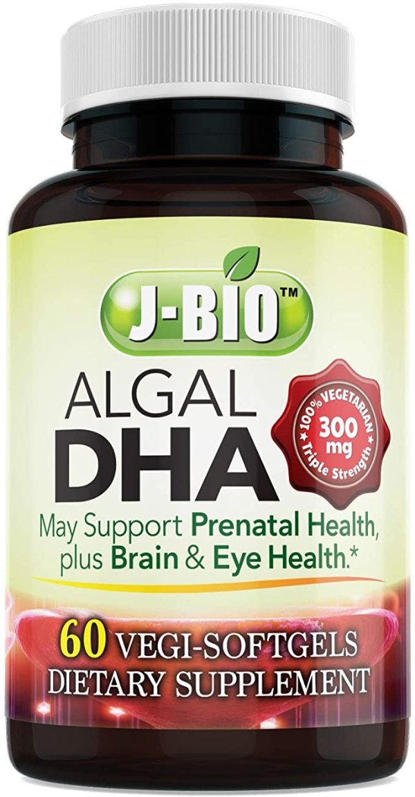 -bio Algal DHA 300mg Support prenatal Health Plus Brain & Eye Health (1)