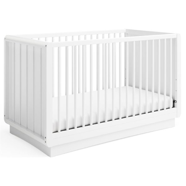 Skye 3-in-1 Convertible Baby Crib, White