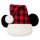 Mickey Mouse Plaid Santa Hat for Adults | shopDisney