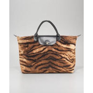 Longchamp Le Pliage Tigre Handbag, Medium 