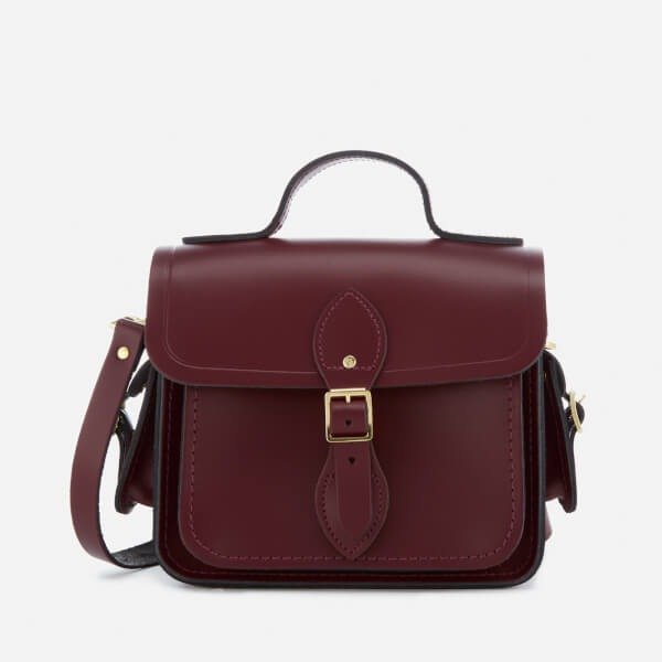 The Cambridge Satchel Company Women's Traveller Bag with Side Pockets - Oxblood