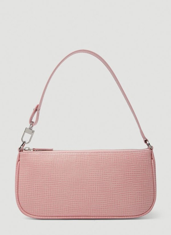 Rachel Baguette Shoulder Bag in Pink