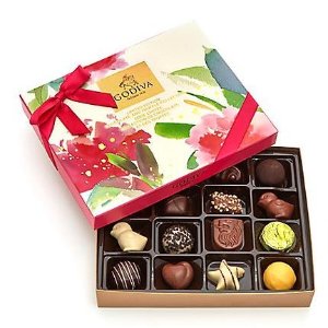 Godiva Assorted Chocolate Spring Gift Box, 16 pc.