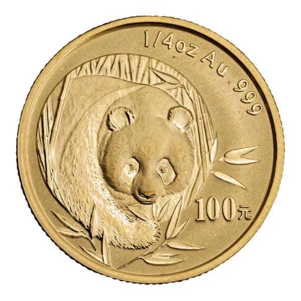熊猫 1/4 盎司超值金币
