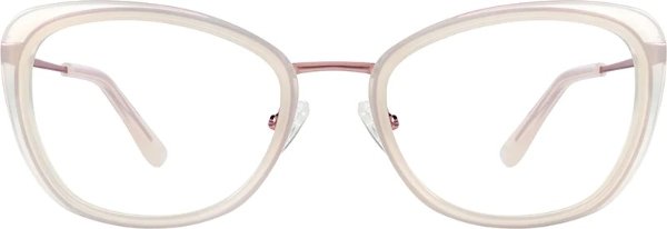 Cream Cat-Eye Glasses #7819233 | Zenni Optical Eyeglasses