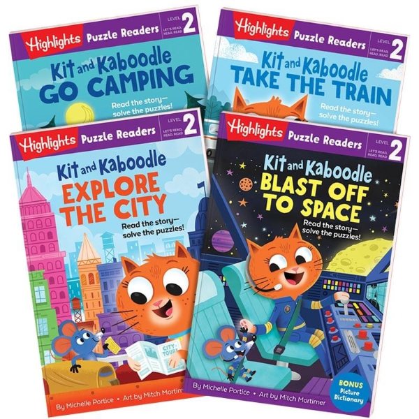 Kit and Kaboodle Collection, 4 Books