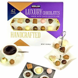 Kirkland Signature Handcrafted Luxury Chocolates 42-piece, 2-count
