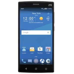 AT&T GoPhone - ZTE Zmax 2 4G with 16GB Memory No-Contract Cell Phone - Black