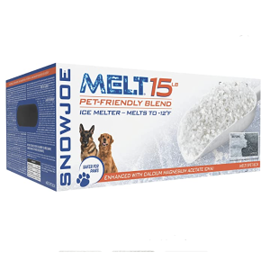 Snow Joe MELT15PET-BOX Premium Pet and Nature Friendly Ice Melter 15 lbs, White