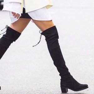 with Stuart Weitzman Over the Knee Boots Purchase @ Saks Fifth Avenue