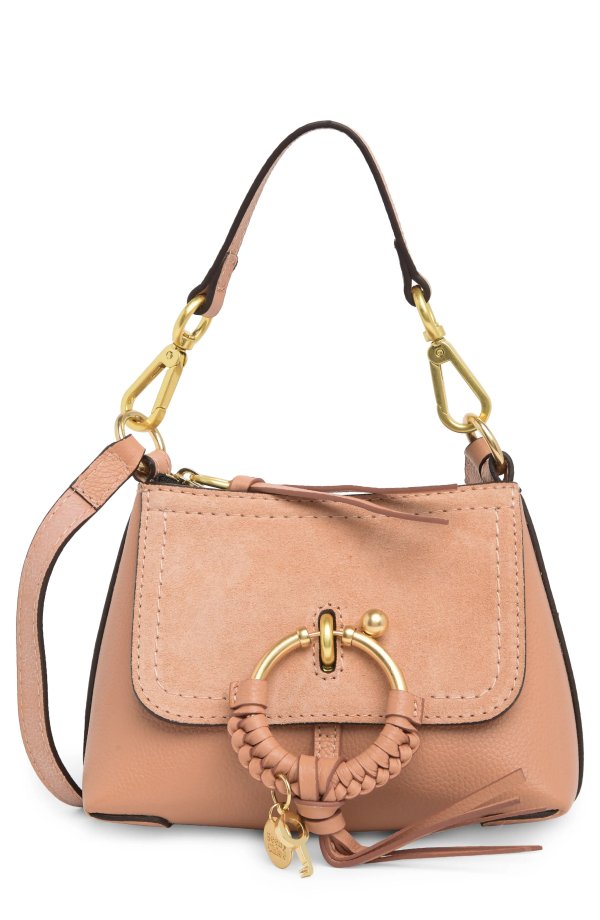 Mini Joan Leather Crossbody Bag