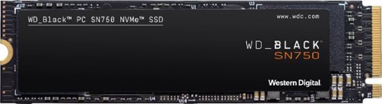 WD Black SN750 2TB NVMe M.2 Internal SSD