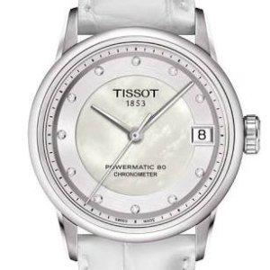 TISSOT Powermatic 80 Mother of Pearl Dial Ladies Watch