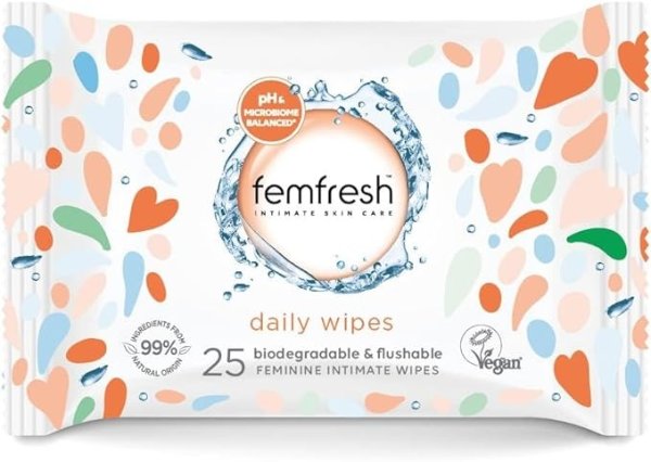 Femfresh 女性护理湿巾 25片