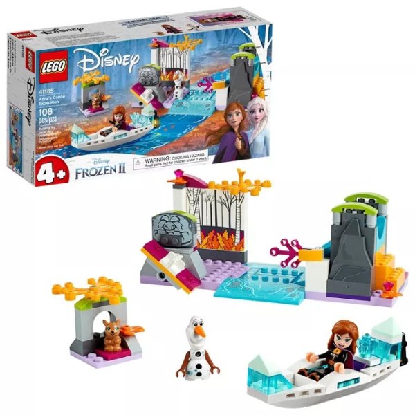 LEGO Disney Princess Frozen 2 Anna&#39;s Canoe Expedition Frozen Adventure Easy Building Kit 41165