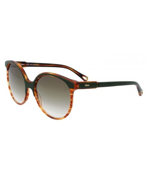 CE733S 322 - Green/Havana Sunglasses for Women