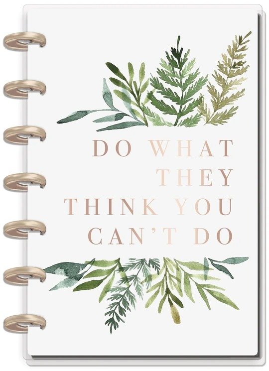 Mini Vertical Happy Planner® - Do What They Think You Can’t - 12 Months