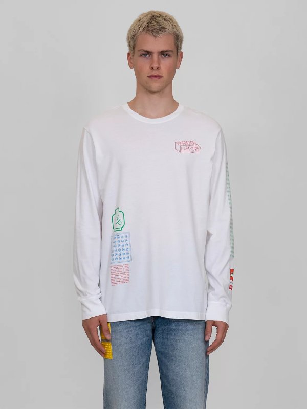 Lego Group X Levi's® Longsleeve Relaxed Graphic Tee Shirt