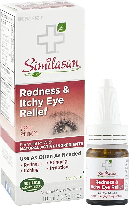 Redness & Itchy Eye Relief Drops .33-Ounce Bottle