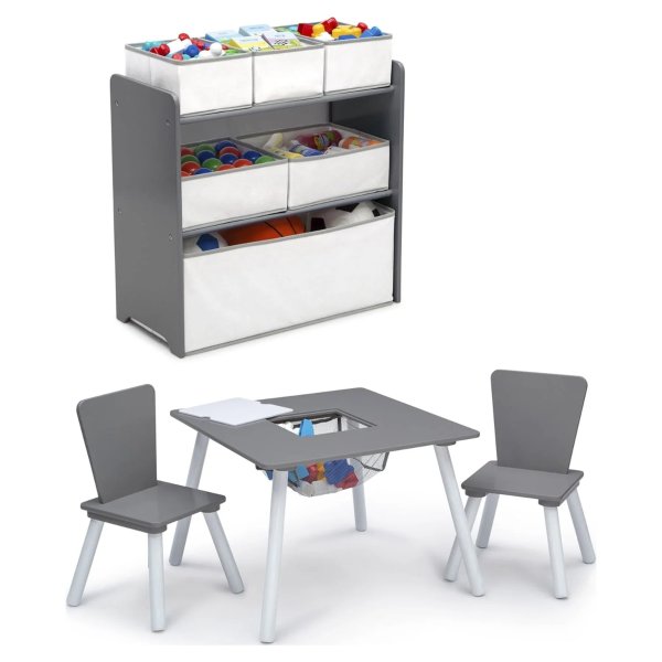 Delta Children 4-Piece Toddler Playroom Set