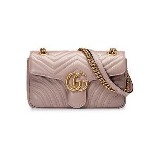 - GG Marmont Small Matelasse Leather Shoulder Bag