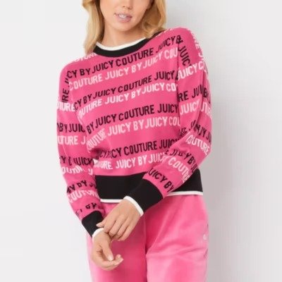 Womens Crew Neck Long Sleeve Pullover Sweater