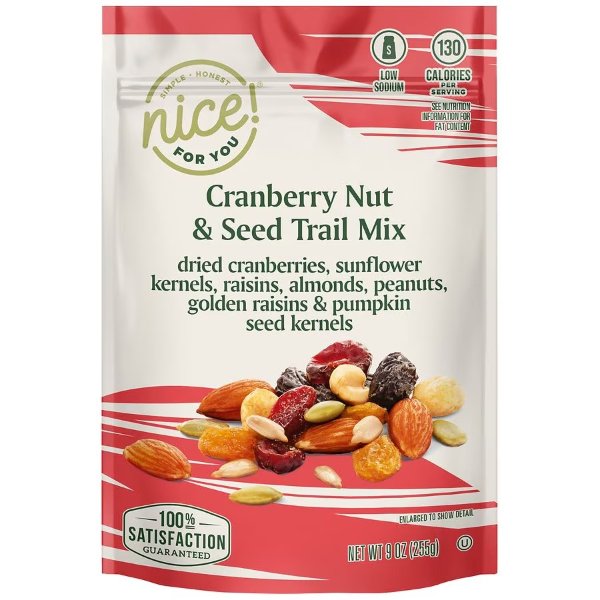 Nice!Trail Mix Cranberry Nut & Seed9.0oz