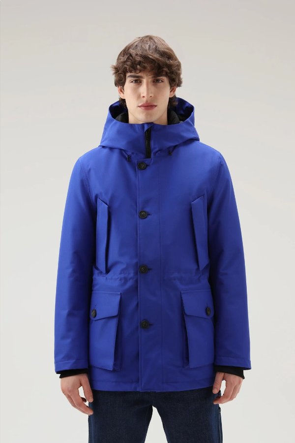 Mountain GORE-TEX Waterproof Parka with Hood Electric Royal