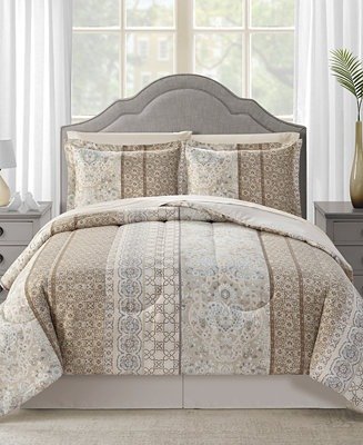 CLOSEOUT! Helena Reversible 8-Pc. Comforter Sets CLOSEOUT! Helena Reversible 8-Pc. Full Comforter Set