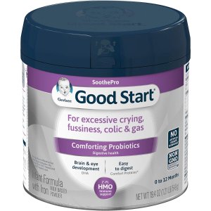 Gerber Good Start Soothe (HMO) Non-GMO Powder Infant Formula, Stage 1, 19.4 Ounce (Pack of 6)