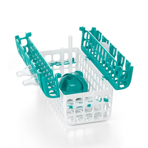 Dishwasher Basket for Bottle Parts & Accessories, Teal