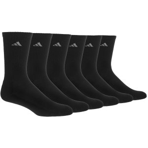 Amazon adidas Men's Athletic Cushioned Crew Socks