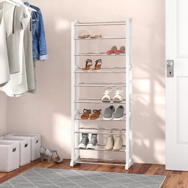 Lynk 30 Pair Shoe RackLynk 30 Pair Shoe RackProduct OverviewRatings & ReviewsCustomer PhotosQuestions & AnswersShipping & ReturnsMore to Explore