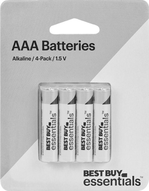 essentials AAA 电池4个
