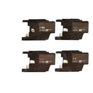 Compatible Brother LC75 XL (Bulk Set of 4 Packs) High Yield Inkjet Cartridge (LC75 Series)