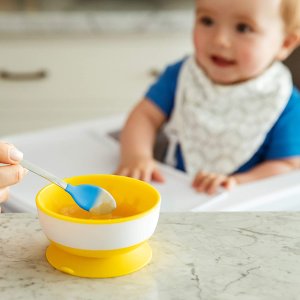 Munchkin 宝宝感温变色硅胶软勺 4个装