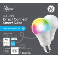 Cync 智能彩光灯泡套装 2 A19 LED 60W