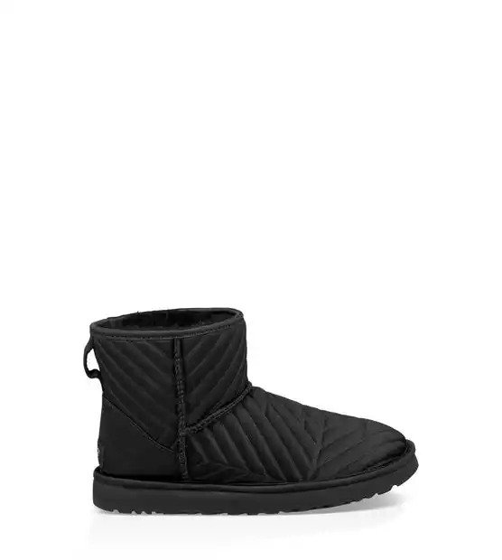 Classic Mini Quilted Satin Boot