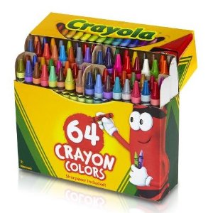 Crayola 绘儿乐64色蜡笔