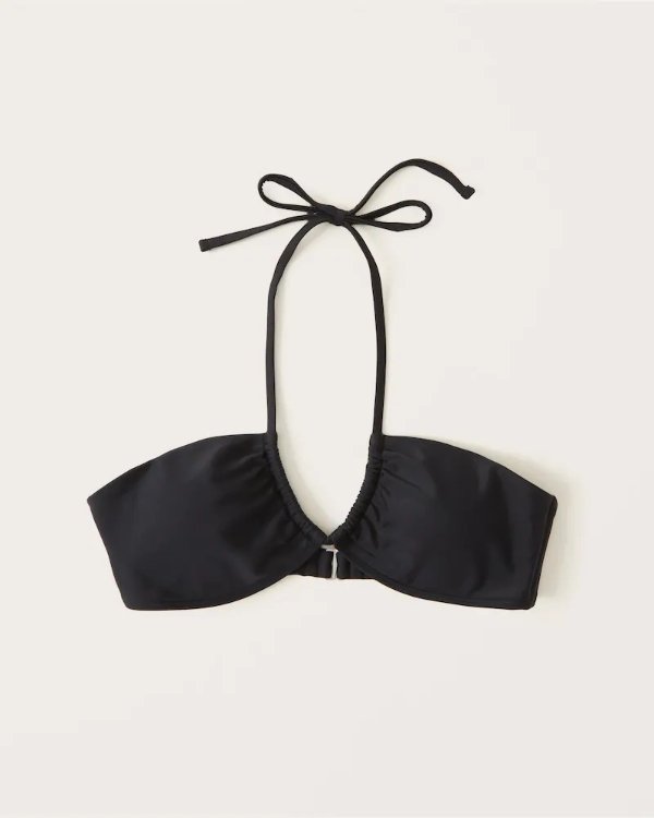 Women's Upside Down Halter Triangle Bikini Top | Women's The A&F Getaway Shop | Abercrombie.com