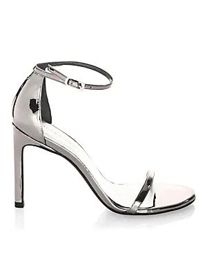 - Nudistsong Patent Leather Sandals