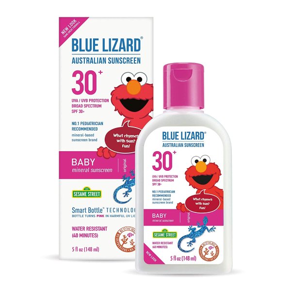Blue Lizard 澳洲销量第一的宝宝防晒霜，SPF 30+ , 5 盎司