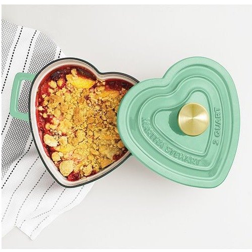 Enameled Cast Iron 2-Qt. Heart-Shaped Casserole, Created for Macy's