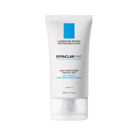 La Roche-Posay Effaclar Mat Oil-Free Facial Moisturizer for Oily Skin to Mattify Skin and Refine Pores, 1.35 Fl. Oz.