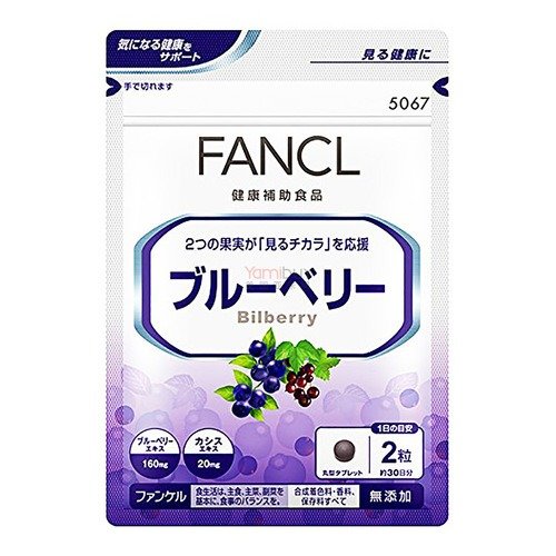 FANCL蓝莓精华护眼丸 60粒30天量