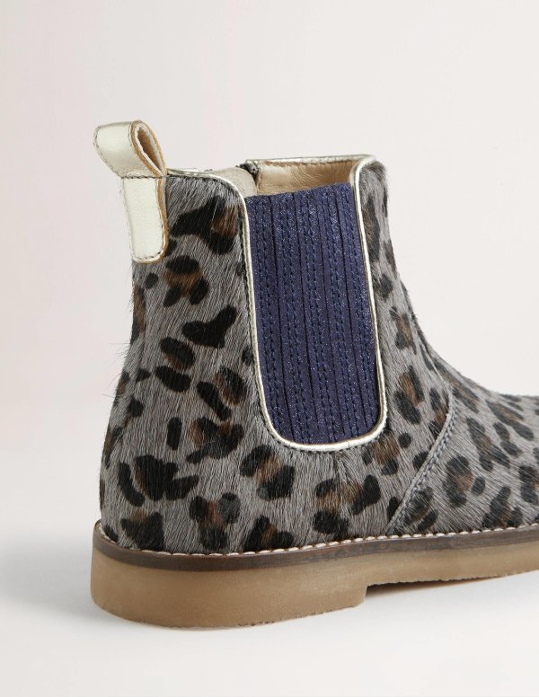 Chelsea Boots (Girls) - Leopard | Boden US