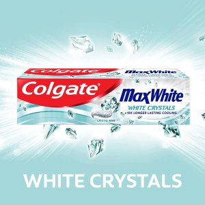 白菜价：Colgate 高露洁美白、水晶牙膏促销