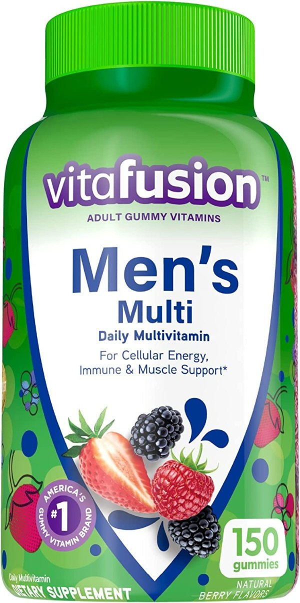 Gummy Vitamins for Men 150 count