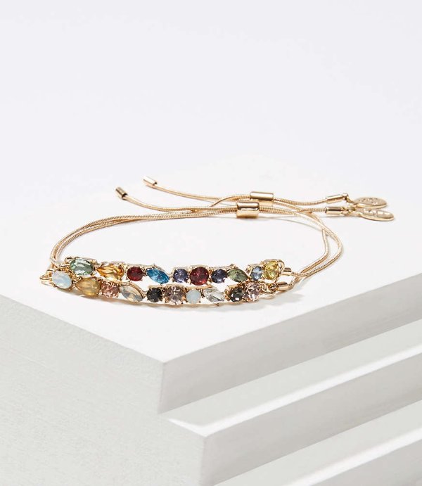 Crystal Slider Bracelet Set | LOFT